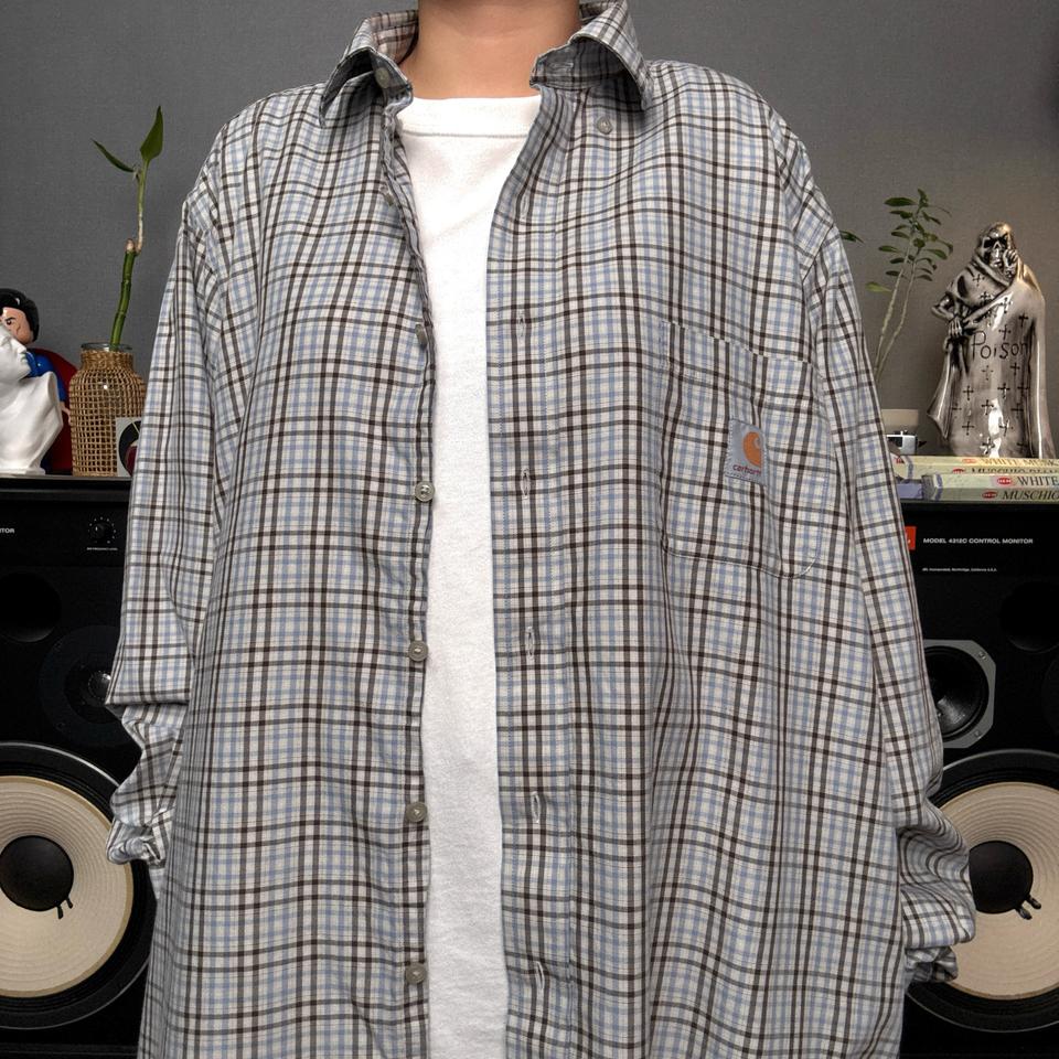 칼하트 체크셔츠