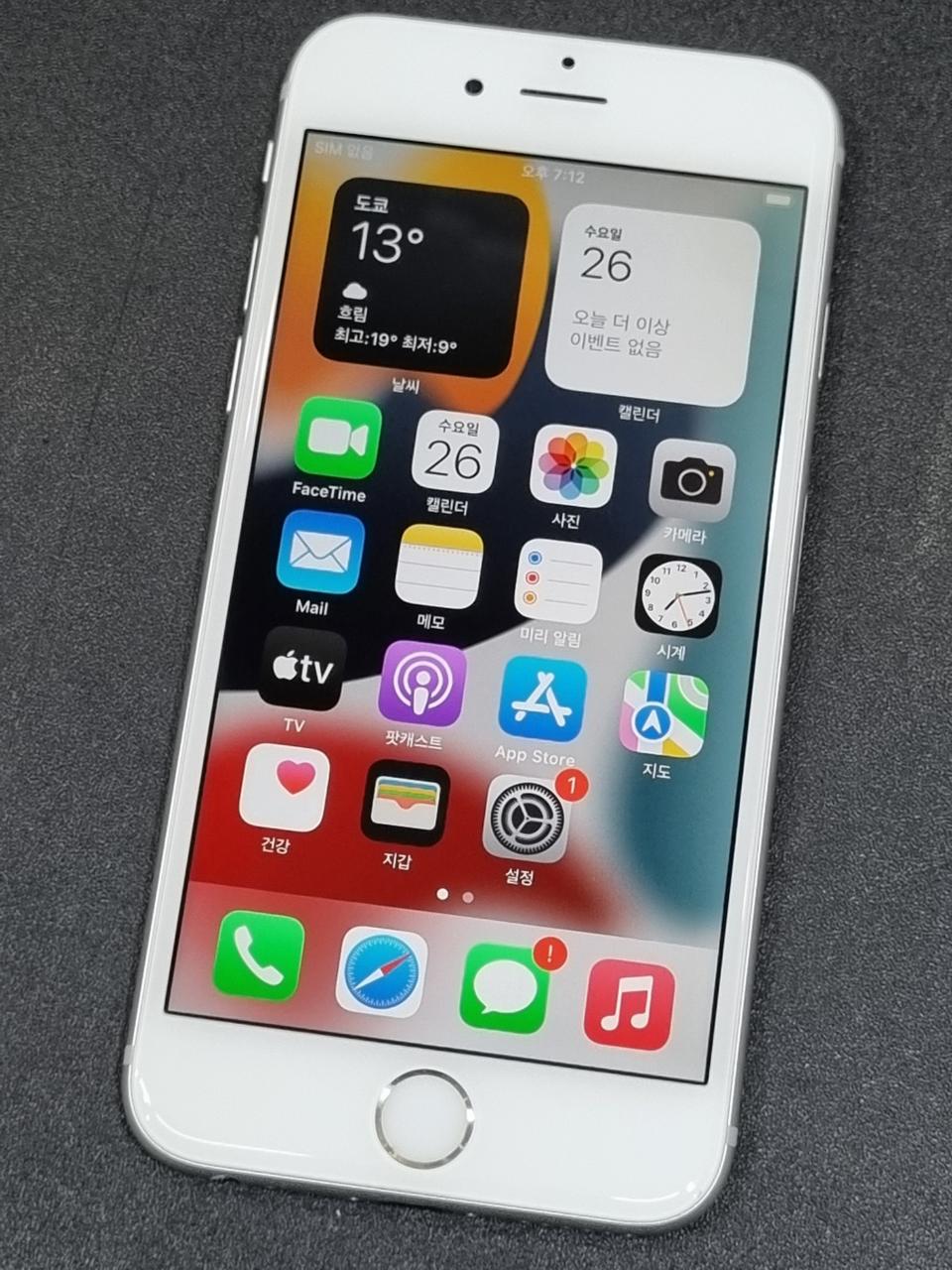 아이폰6s 128GB 실버 배터리 89%
