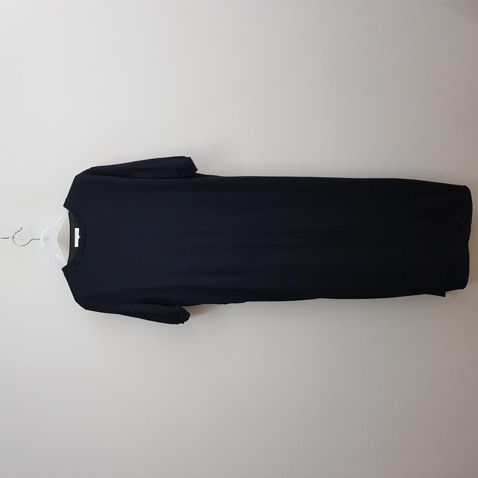 한섬 더캐시미어 2020 니트 플리츠 배색 원피스 S사이즈