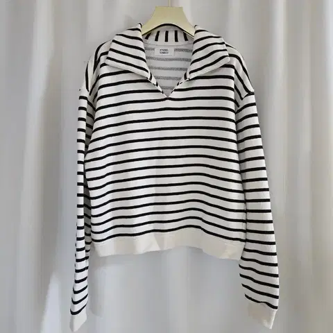 스튜디오톰보이 스트라이프 티셔츠