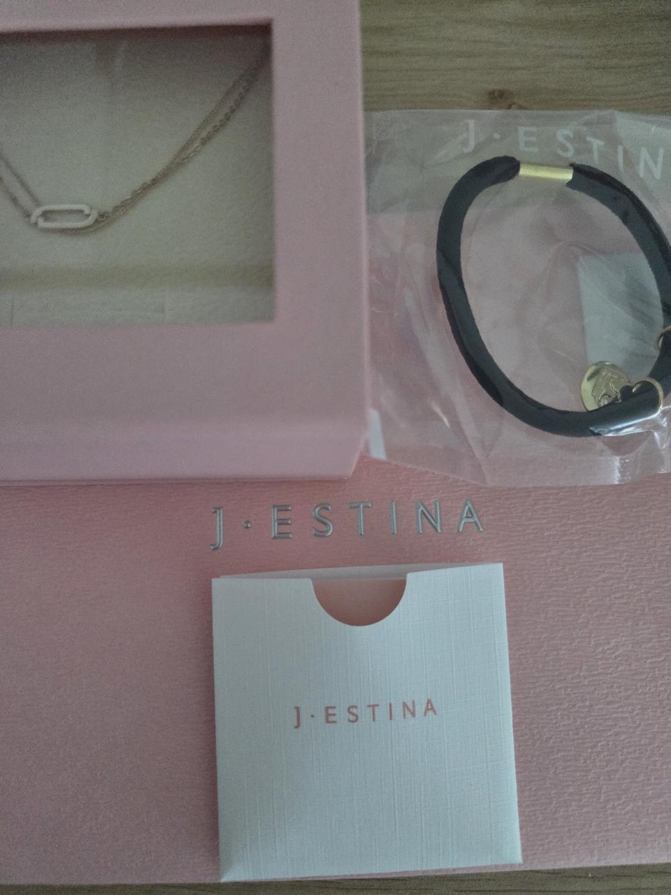 제이에스티나 팔찌14k&반지S