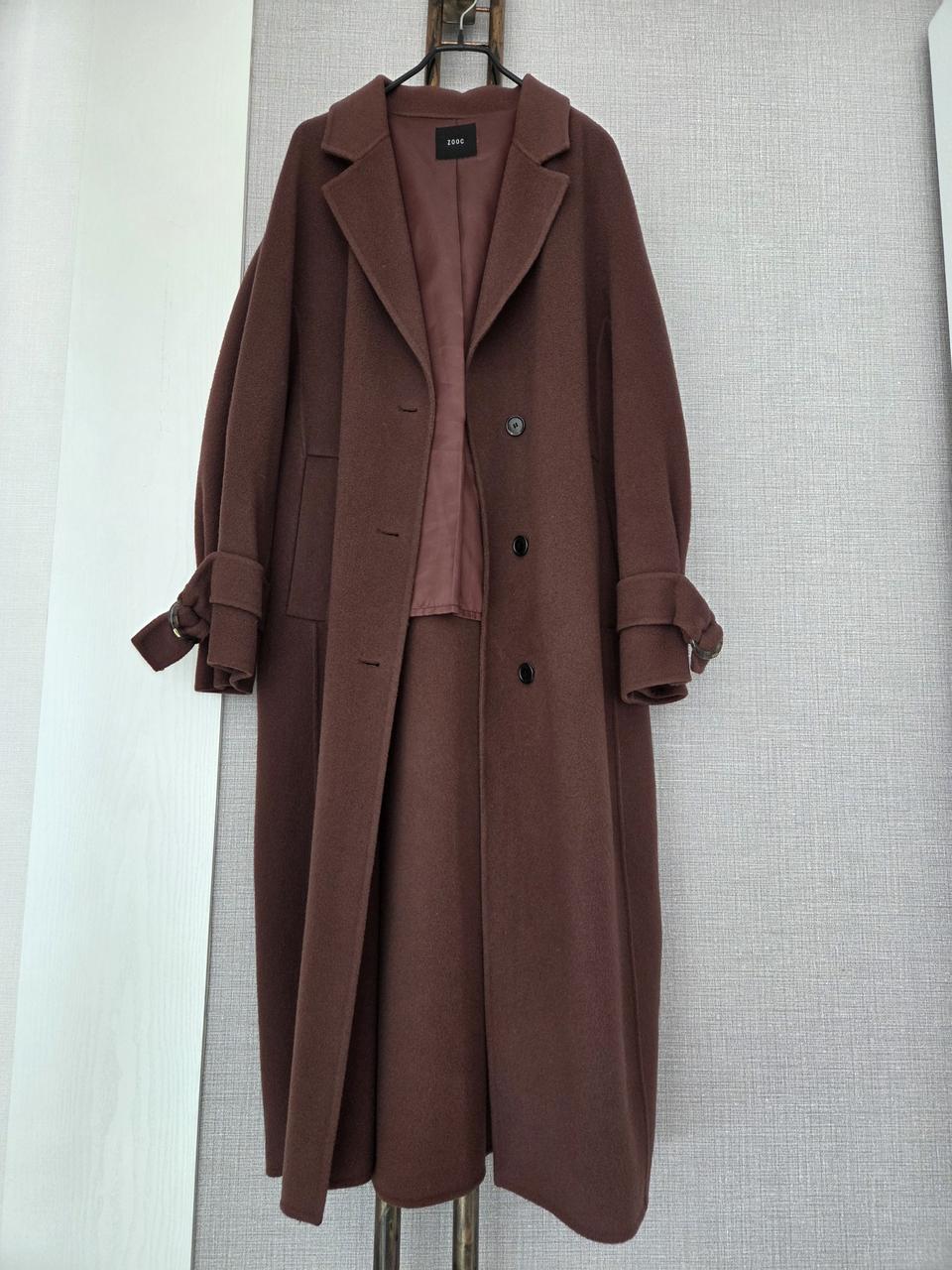 ZOOC 모,캐시미어 롱코트