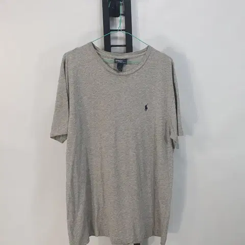 폴로 랄프로렌 반팔 라운드티 그레이 m