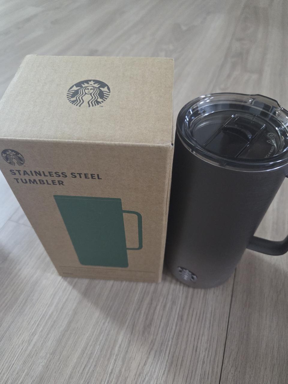 스타벅스 텀블러503ml&보온병500ml&도트백