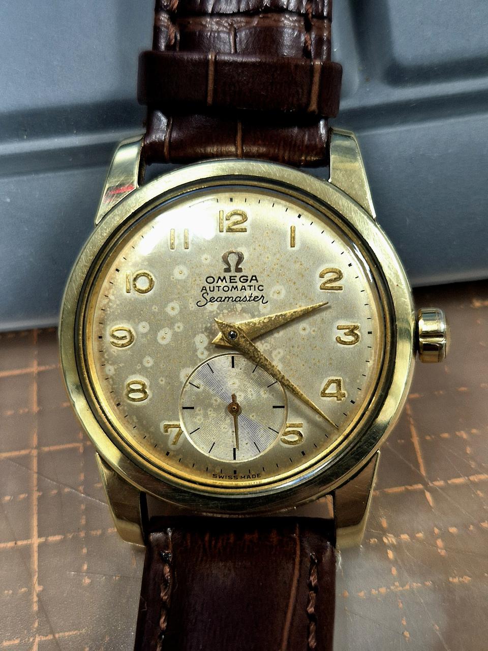 1956 오메가 씨마스터  스몰세컨즈 오토메틱(파티나다이얼)