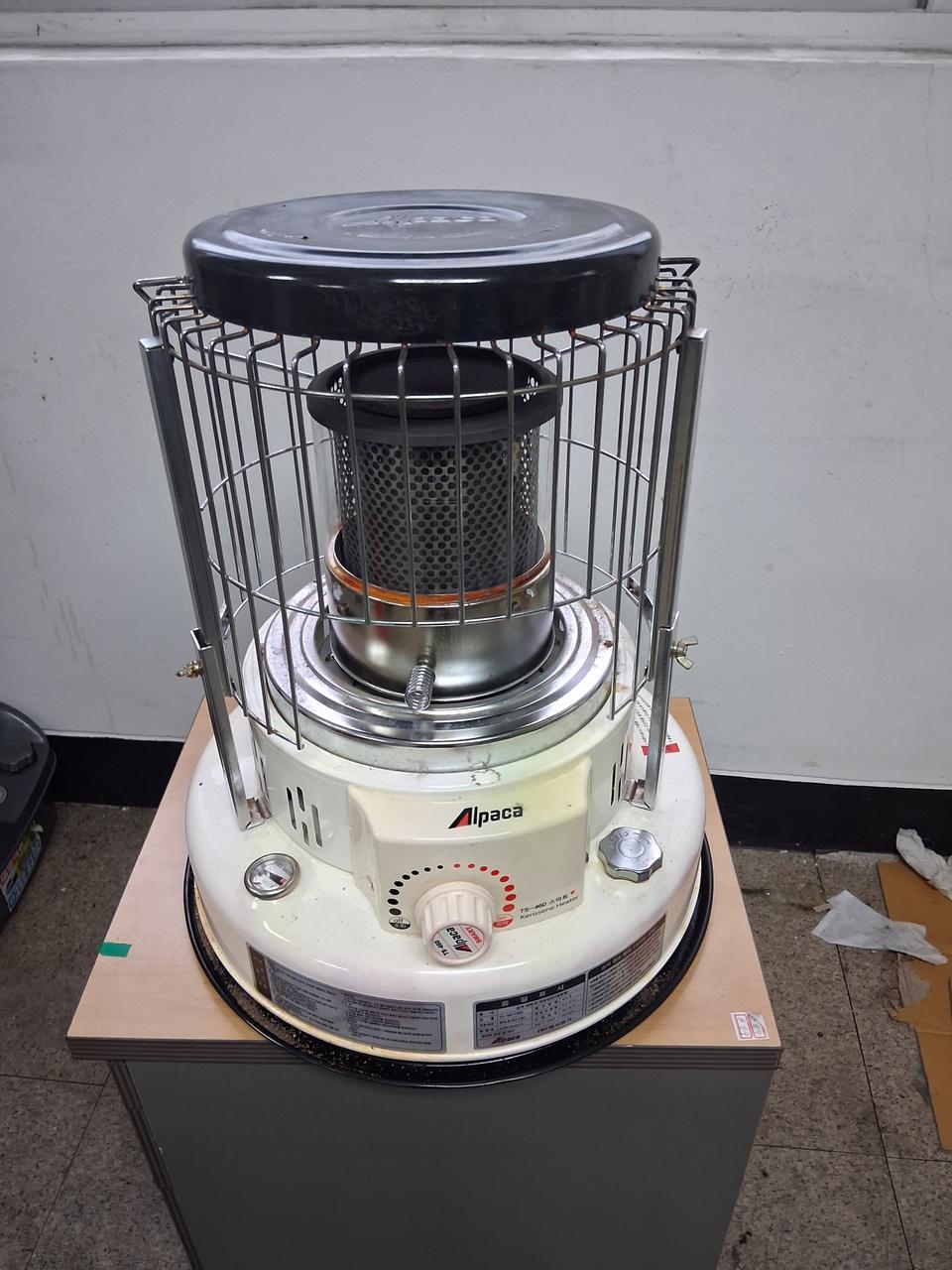 알파카 난로  캠핑난로  심지난로  히터난로 TS-460스마트