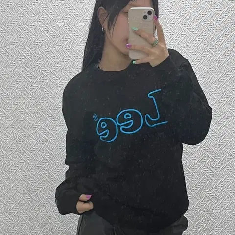 LEE 올드스쿨 키치 빅로고 맨투맨 스웻셔츠 M C06839