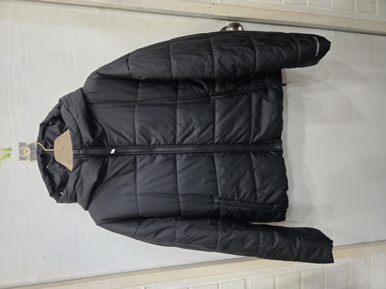 L,100)) NIKE 나이키 블랙 패딩! 뒷면 빅로고! 상태 굿굿굿!~