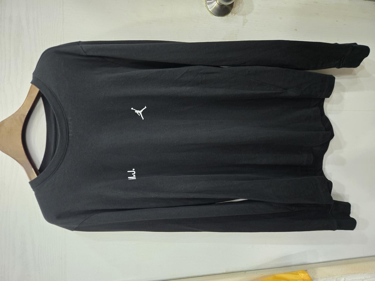 M,95)) JORDAN 조던 긴팔티셔츠! 뒷면 디자인 짱 이뻐요!~