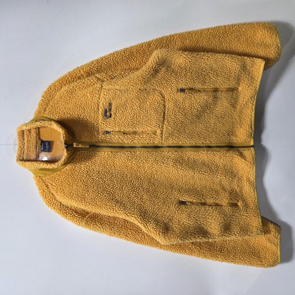 네파 옐로우 뽀글이 기모 플리스 자켓 110 25112708