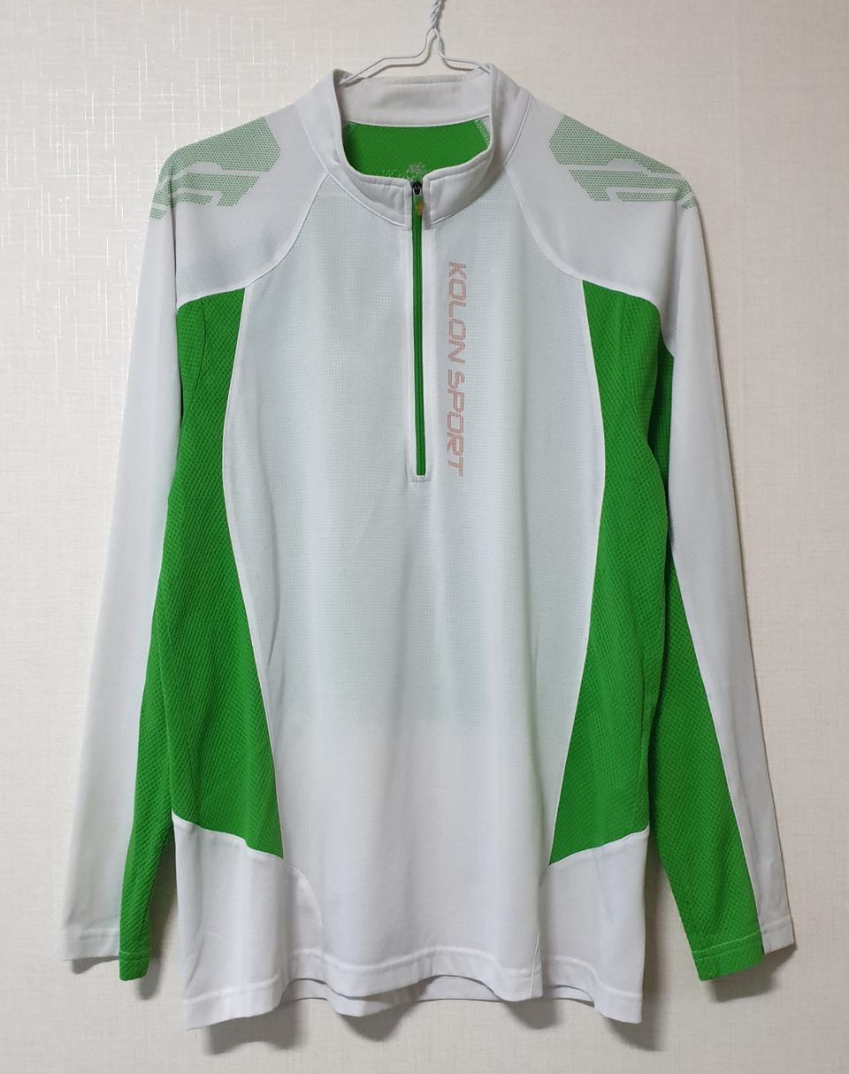 코오롱스포츠 반집업 긴팔티 95사이즈