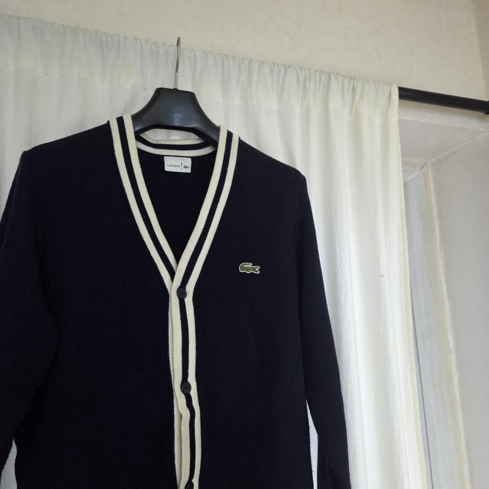 라코스테 가디건 (네이비 95)