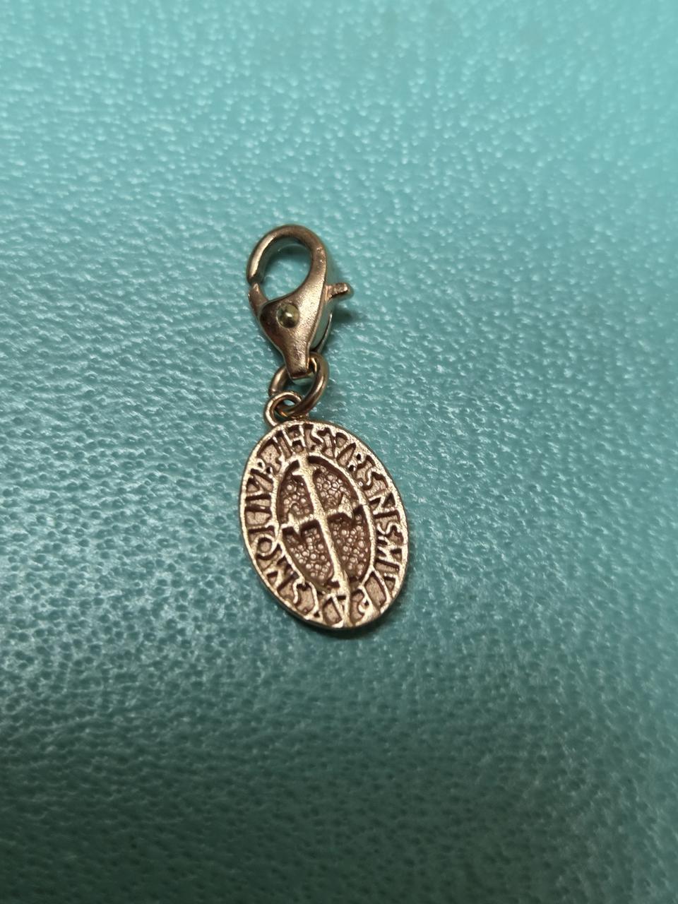 14k  로즈골드 참 팬던트