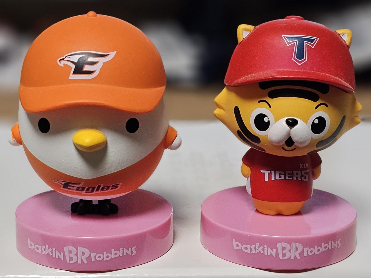 프로야구 8개 구단 마스코트 피규어 8개