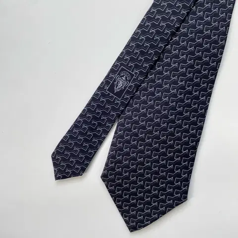 구찌(GUCCI) G모노그램 명품 정품 블랙넥타이