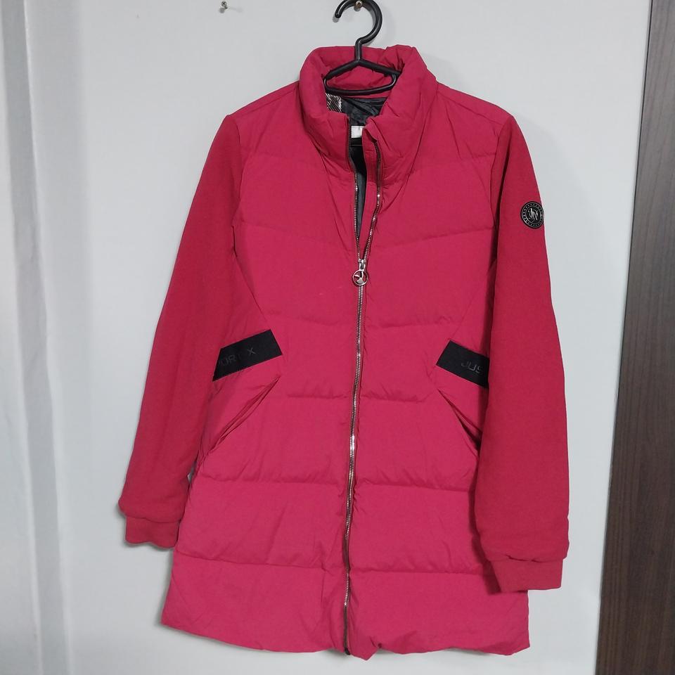 JDX 거위털 하프패딩 여성90