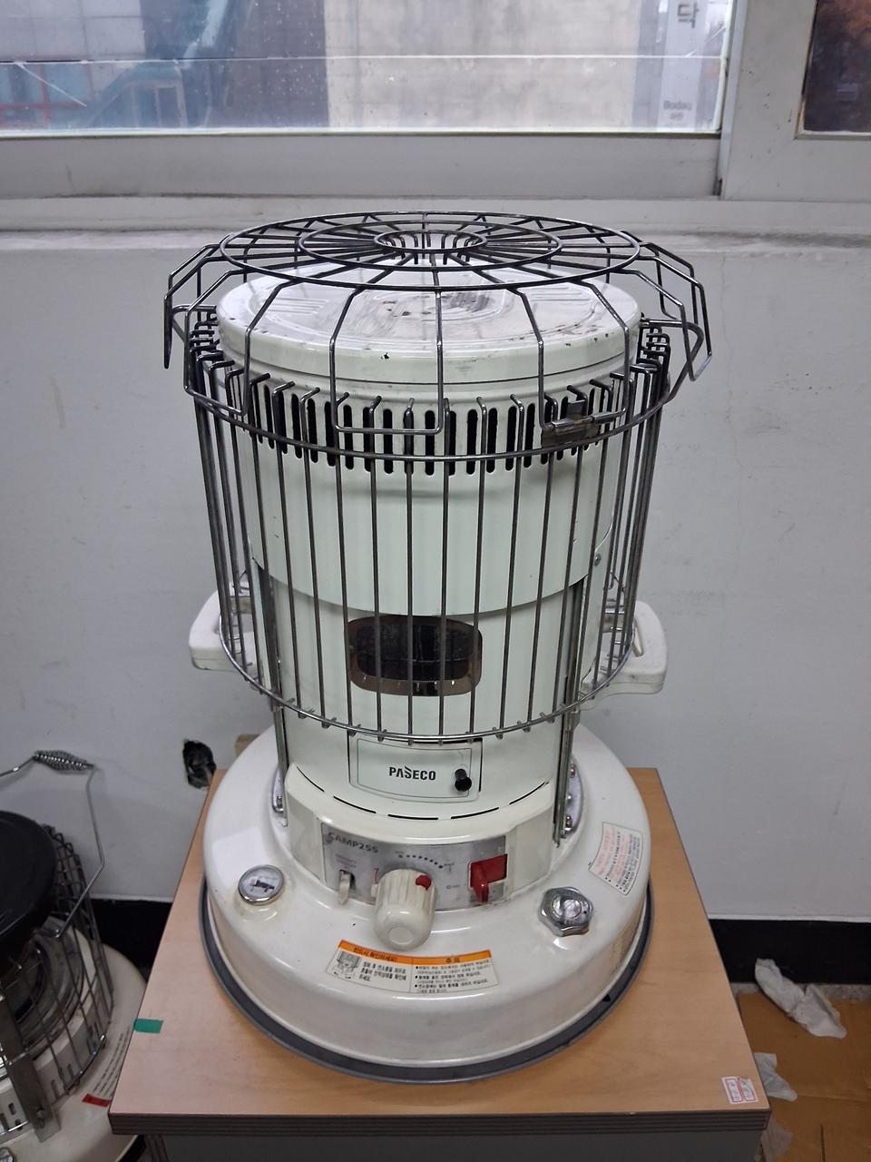 파세코 캠프25S 심지난로 캠핑난로 히터난로 석유난로  리프트방식