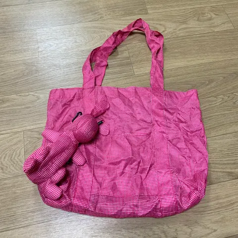 Beams x picnica 버니 키링 토트백