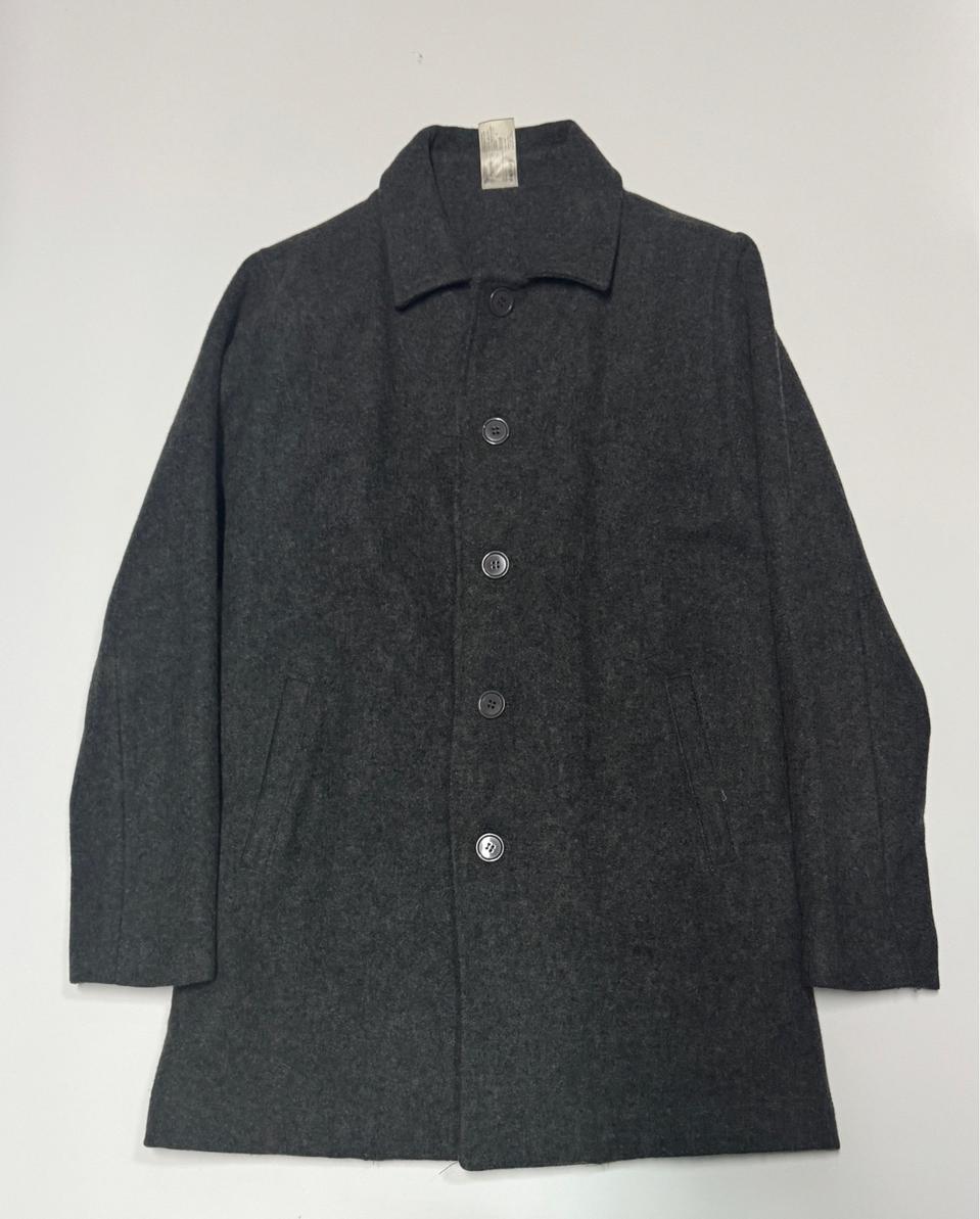 여성 아메리칸어패럴 빈티지 그레이 미니멀 맥코트