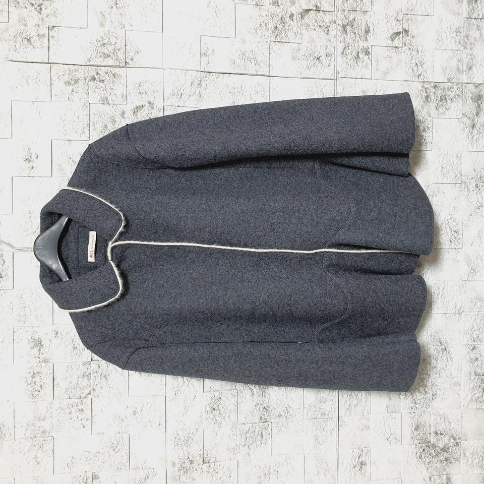 질바이스질튜어트 그레이 울 반코트