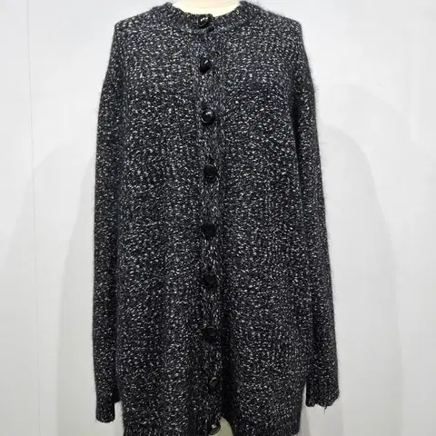 디올 블랙 믹스 컬러 롱 가디건