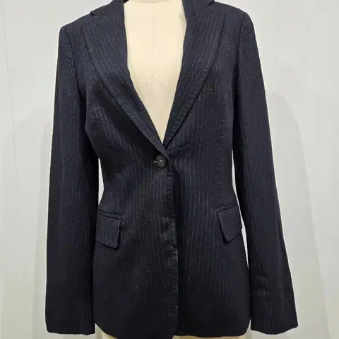 막스마라 스트라이프 여성 정장 자켓