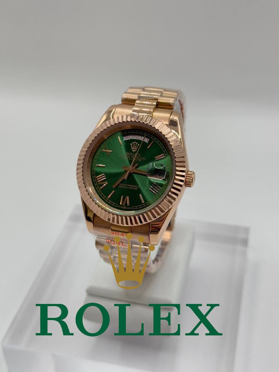 로렉스 데이데이트 올리브그린