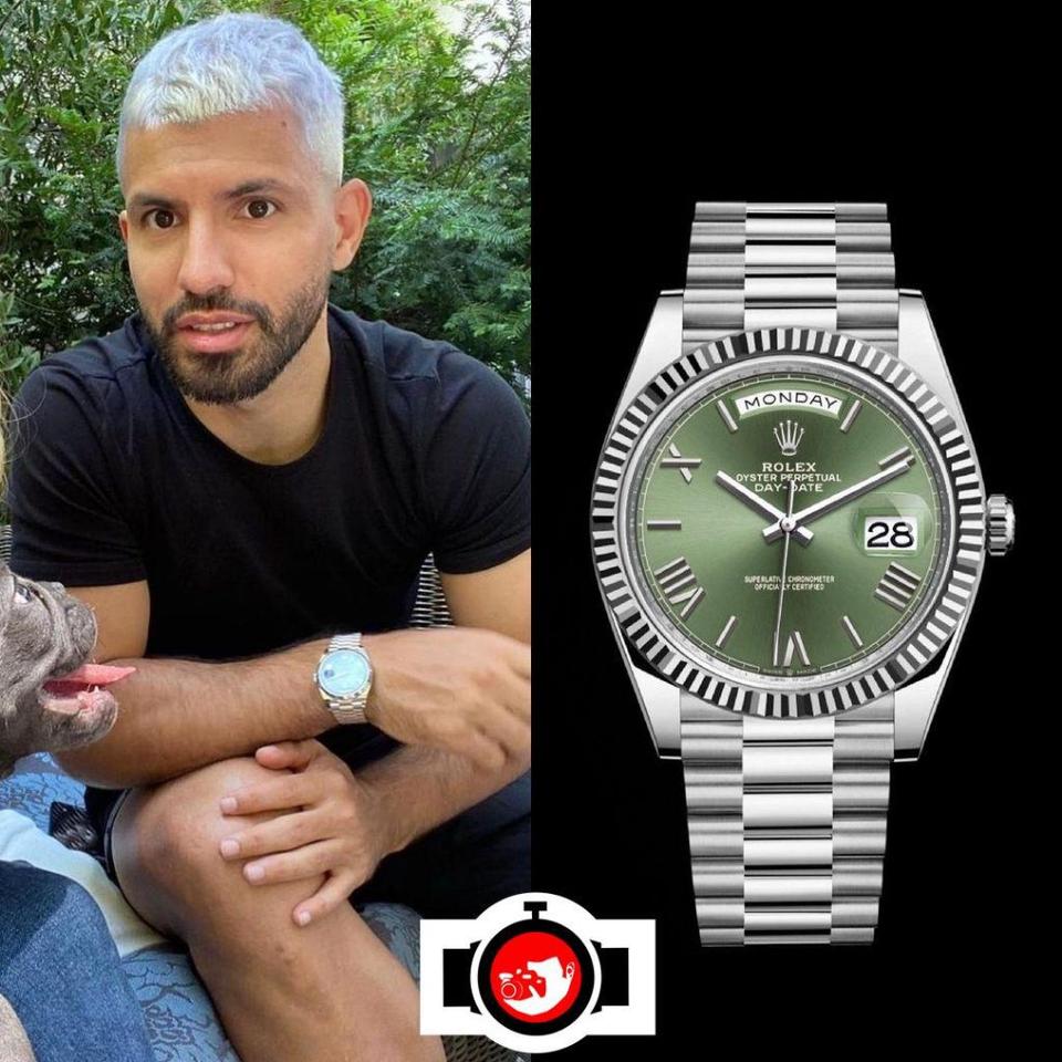 롤렉스 데이데이트 올리브 그린