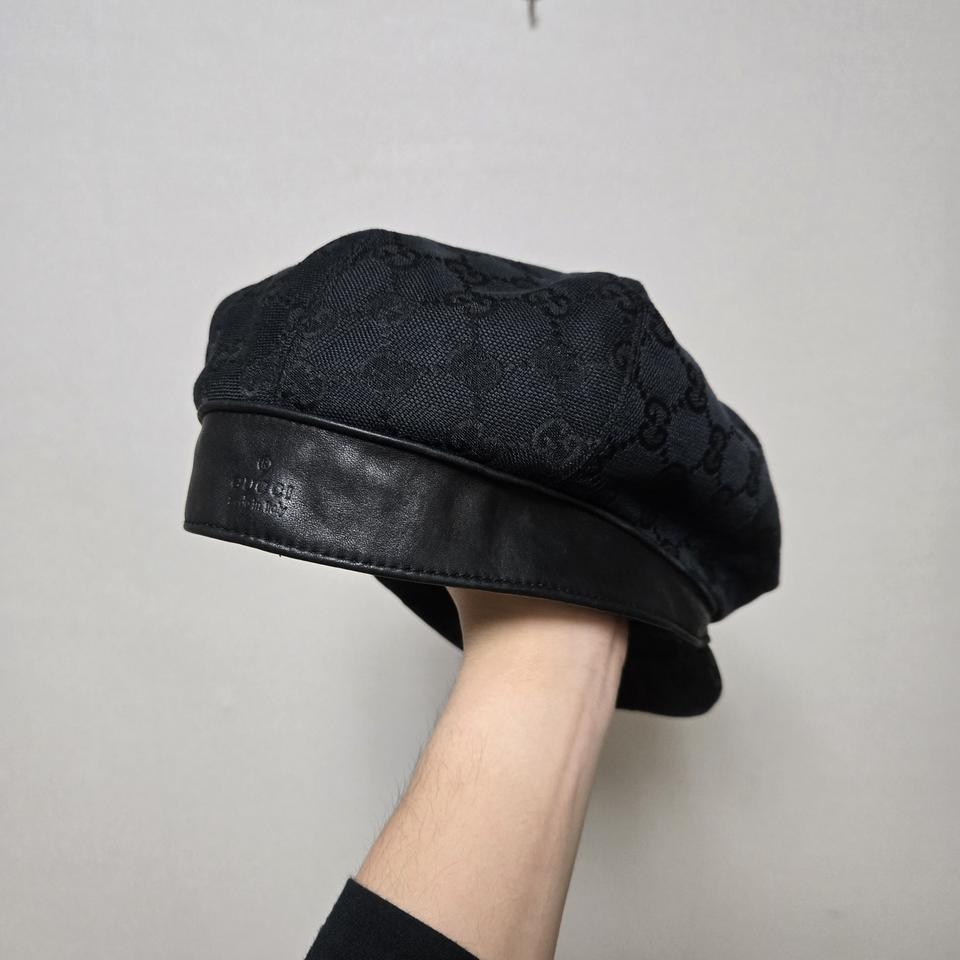 구찌 모노그램 헌팅캡