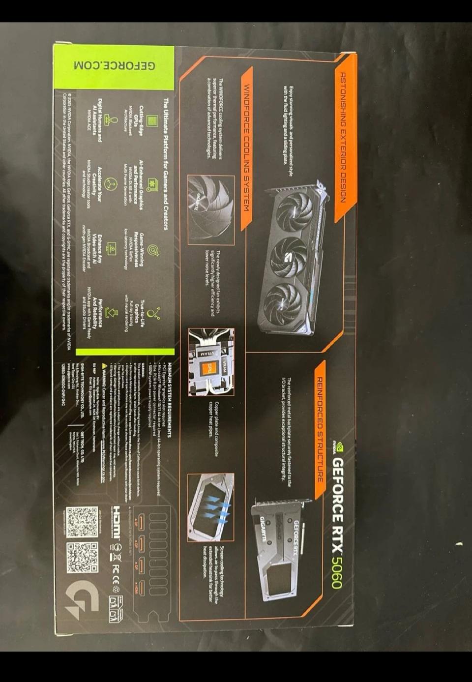 기가바이트 지포스RTX5060