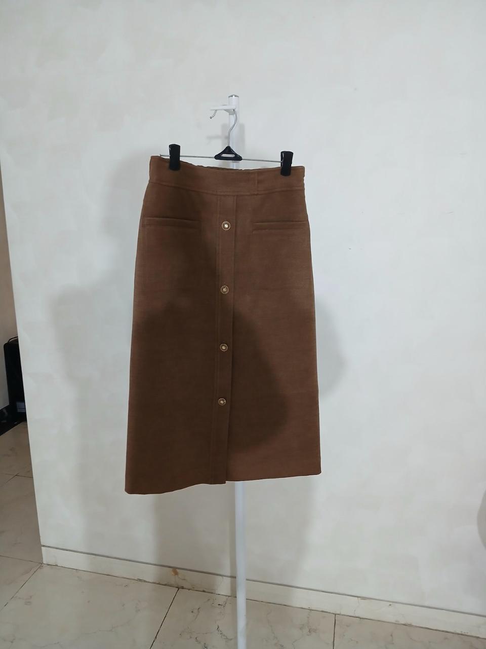 022 SJSJ 코듀로이 백밴딩 스커트