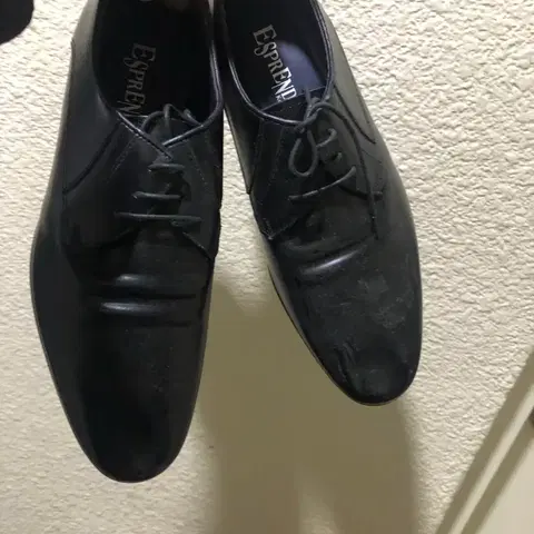 ESPREND 검정색 남성용 구두 245 키높이 7-8