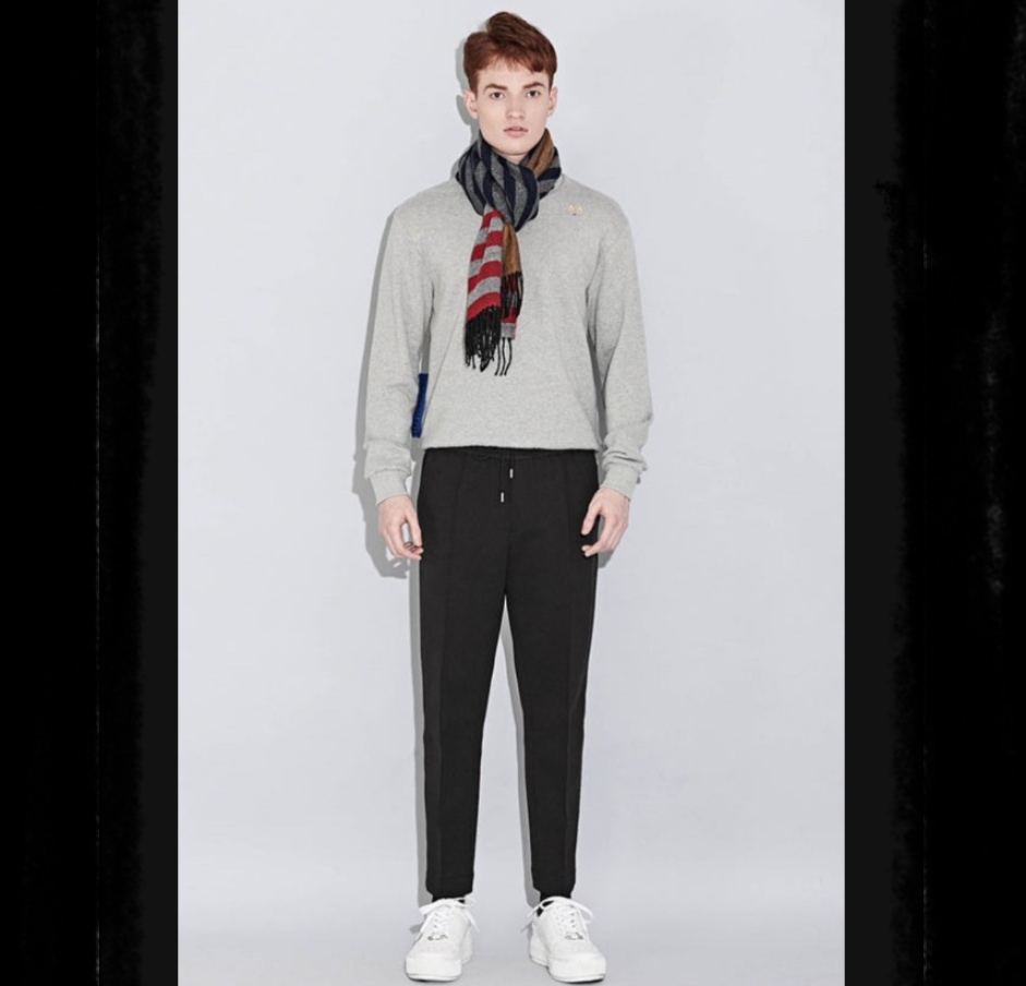 L) 커스텀멜로우 밴딩슬랙스 바지 밴딩팬츠