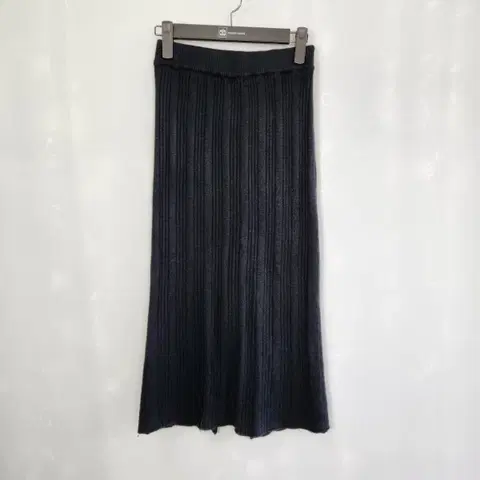 밴딩 니트 롱 스커트 블랙 프리사이즈