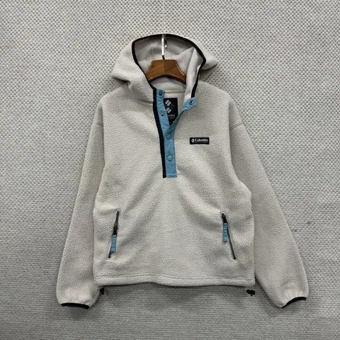 콜럼비아 아웃도어 아이보라 오버핏 후리스 후드티 M A01587