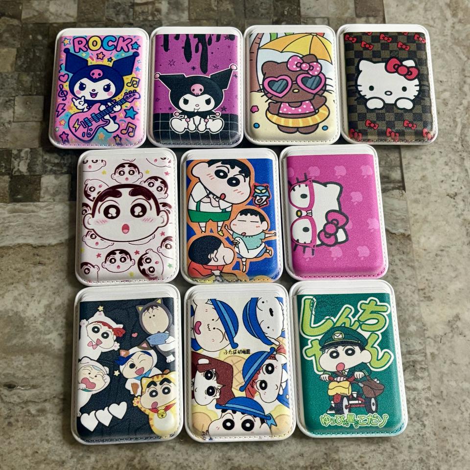 맥세이프 카드홀더 카드지갑 쿠로미 몬치치 동물의숲 짱구