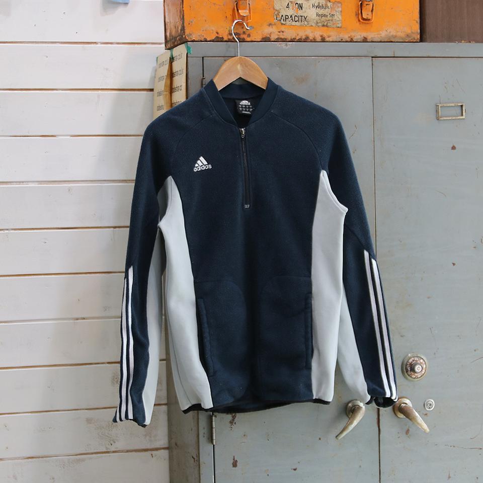 (착용컷) 아디다스 하프 집업 플리스 (남성용 95-98)