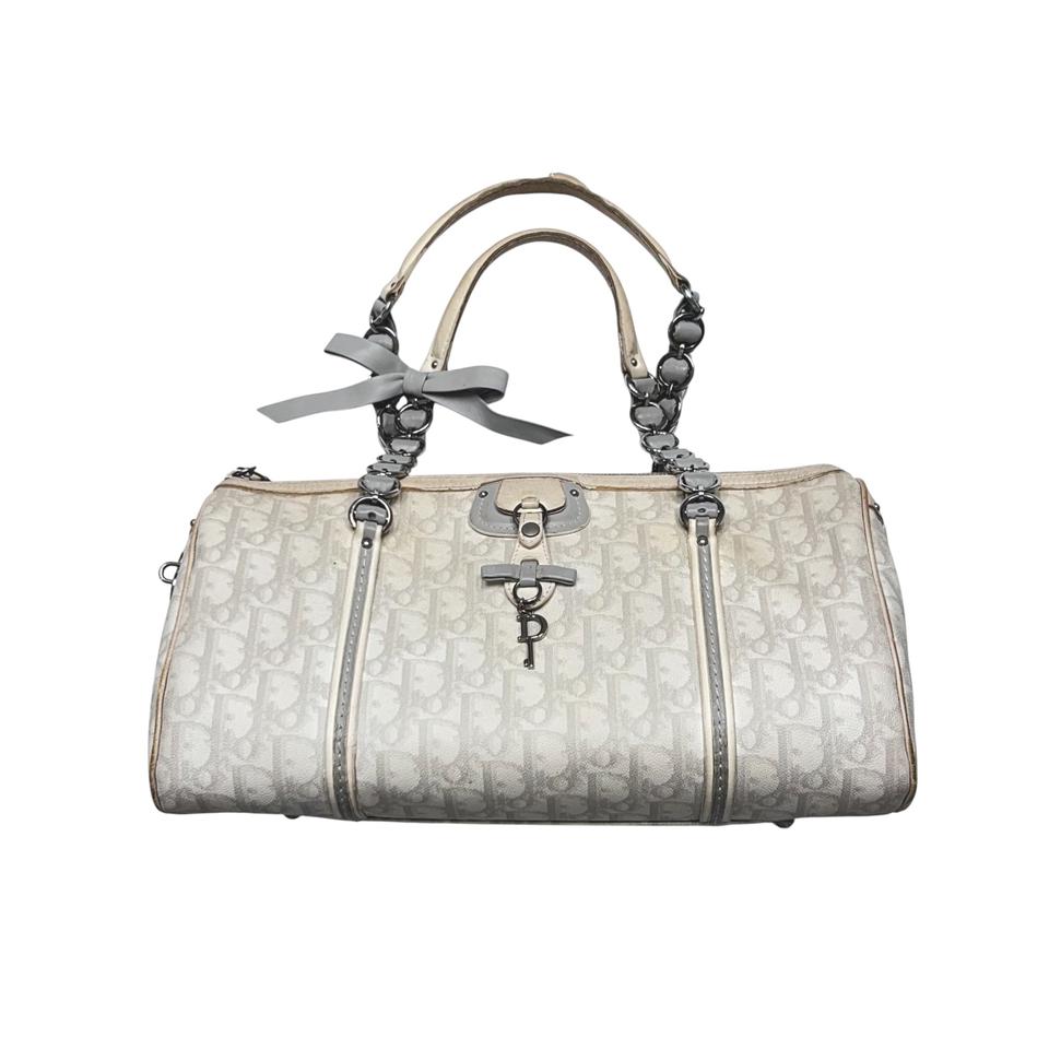 디올 로맨틱 하트참 오블리크 보스턴백 볼링백