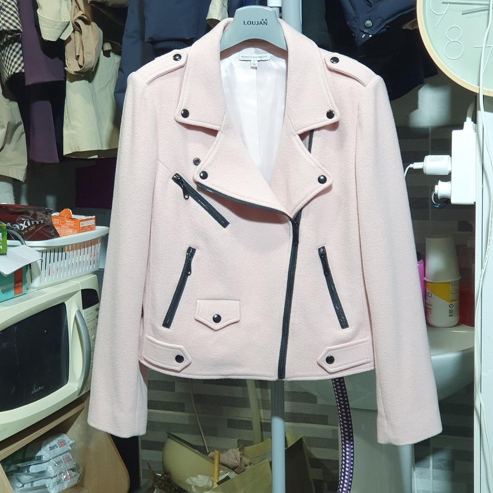 레베카밍코프.  버진울~~ 라이더 숏 자켓