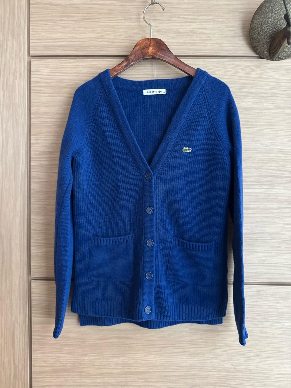 라코스테여성울가디건90
