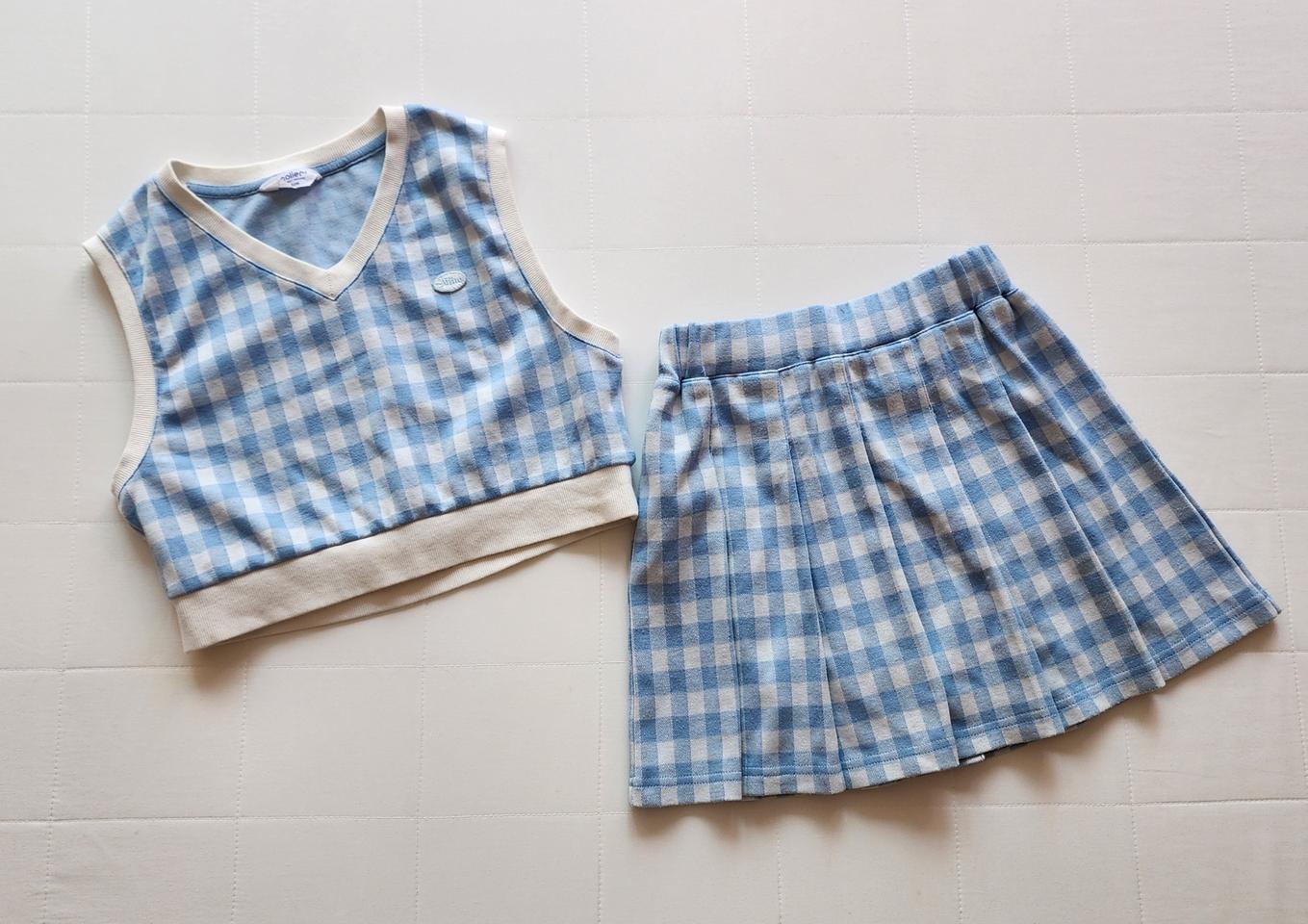 체크투피스 130사이즈