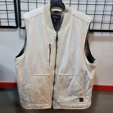 정품 브릭스톤 리버시블 워크웨어 베스트 (칼하트맛)
