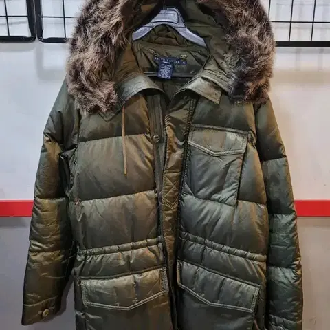 정품 폴로랄프로렌 N3B 덕다운 후드 패딩