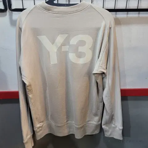 정품 Y-3 요지야마모토 빅로고 맨투맨 (국내 백화점 매장판)