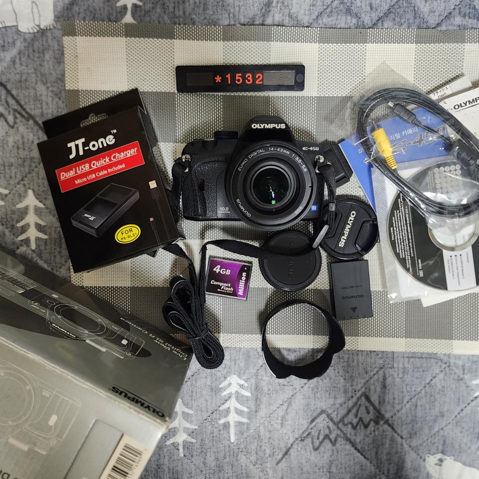 올림푸스 E-450 디지털카메라 박스품
