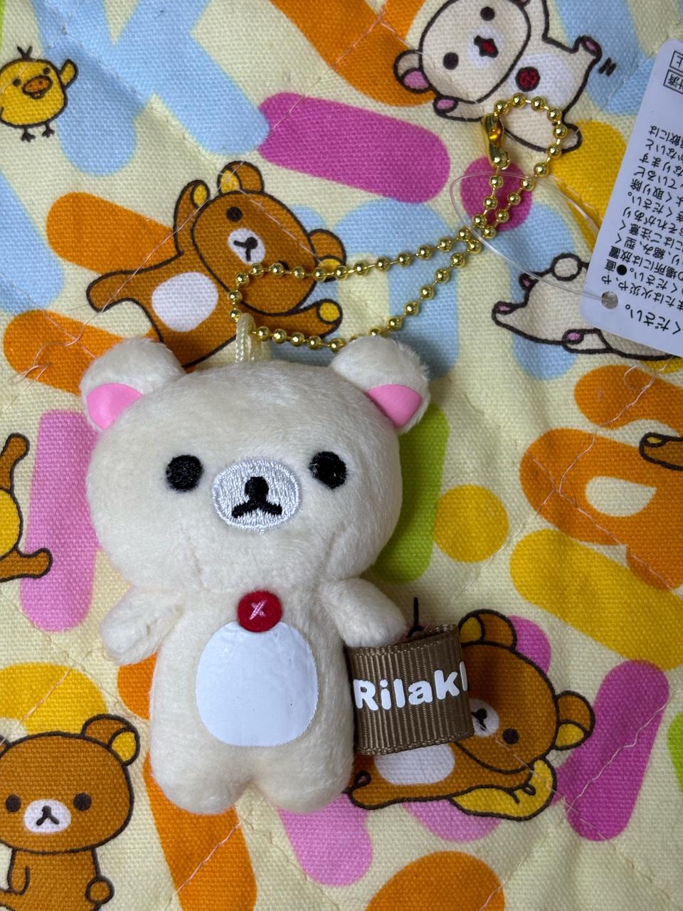 코리락쿠마 클리너 마스코트 인형키링 [일본정품 새상품]