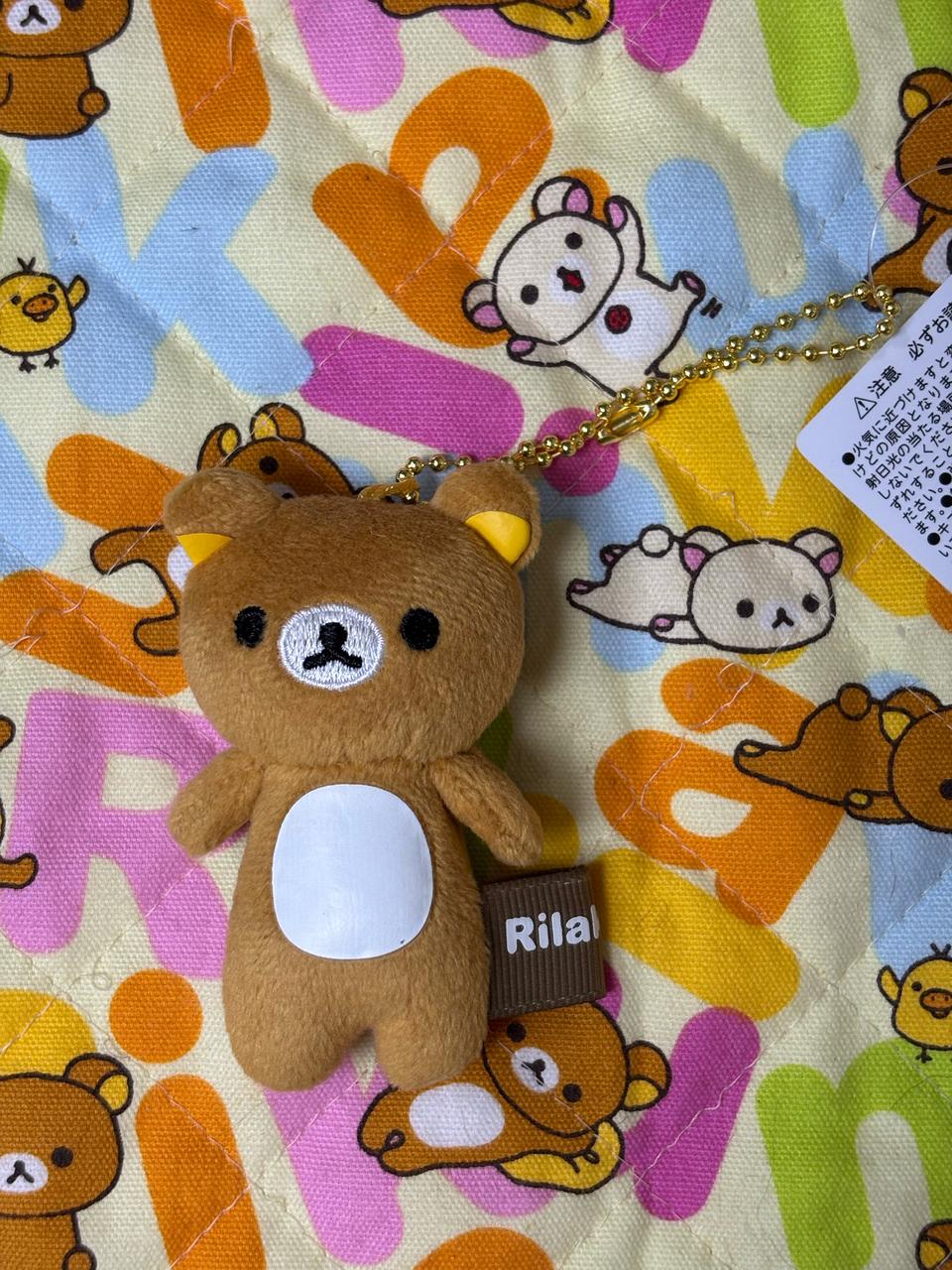 리락쿠마 클리너 마스코트 인형키링 [일본정품 새상품]
