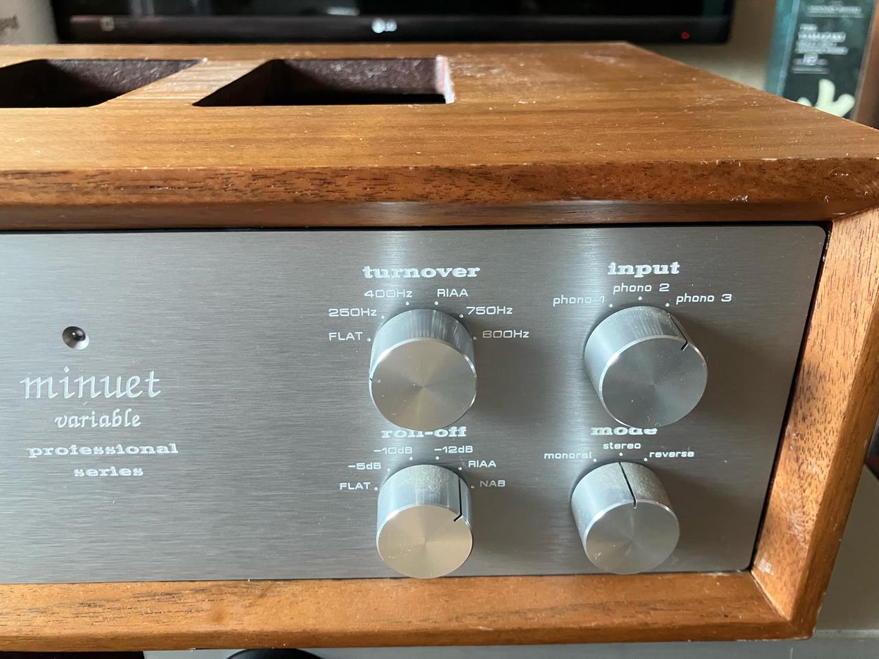 KTS Audio Minuet 진공관 포노 앰프