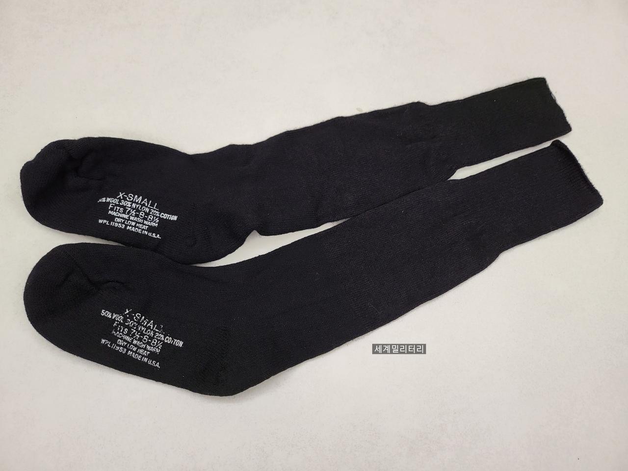 235~245미리 , 미군 검정 양말