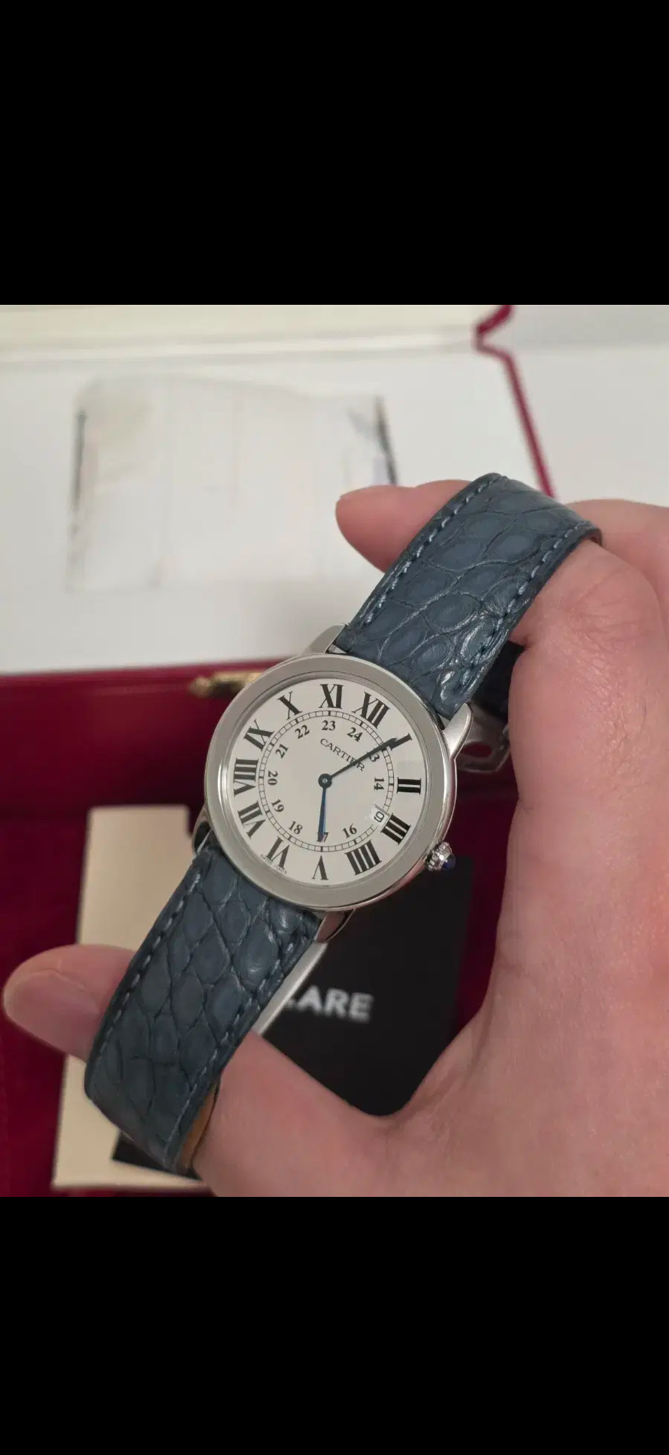 까르띠에 롱드솔로 36mm